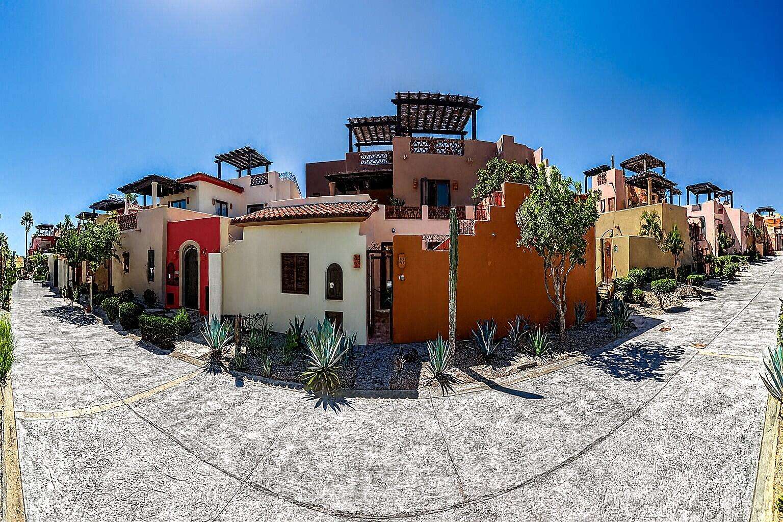 Los Cabos Hermitage This stunning single story residence in Hermitage blends luxury and comfort, offering four bedrooms and four bathrooms, with one bedroom thoughtfully designed as a media room. The open-concept layout flows seamlessly into a private outdoor oasis, featuring a pool and spa, perfect for relaxation and entertaining. Ideally located just minutes to the beach, shopping plazas, private schools and hospitals, and restaurants, this property is a prime choice for families, investors, or international buyers seeking exceptional quality finishings and value in Cabo San Lucas. There is ample room for parking with a long driveway and an ideal floor plan providing privacy and comfort. A gated community, Hermitage is also across the street from Cabo pickleball courts, and minutes to markets and shopping You will be very hard-pressed to find a home in Los Cabos that is single story living, with a pool and a garage for under for sale