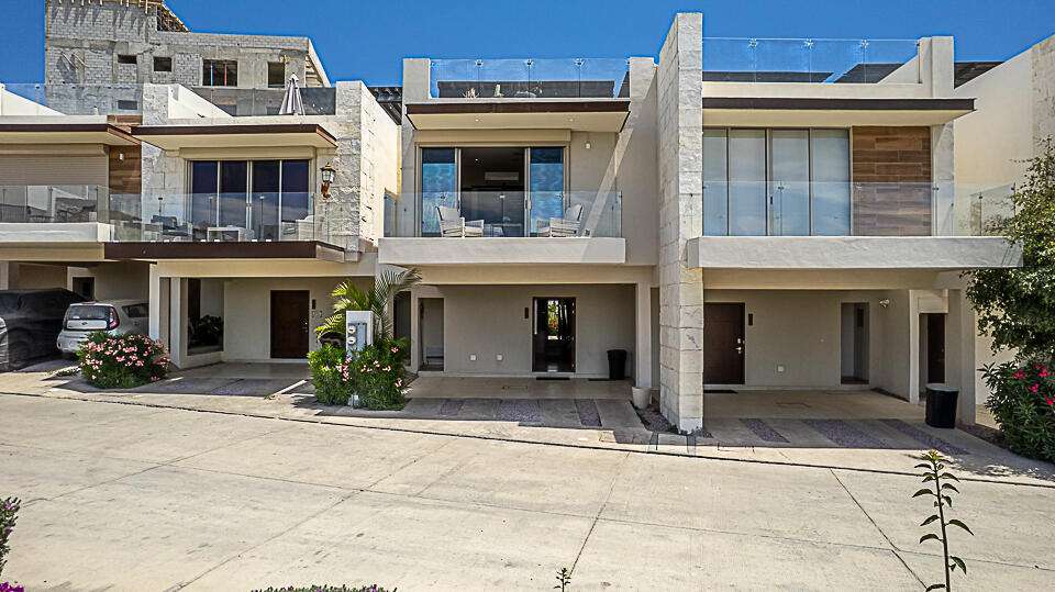 Los Cabos Palma Real Palma Real is a quiet, peaceful, and private community, where you'll be able to find spacious and beautiful houses with 4 bedrooms, 4.5 bathrooms, master bedroom with walk in closet, studio, laundry room, pantry, maids quarter with full bathroom, kitchen with granite counter top, closets, 10,000 L. water tank, and wide patio. Pool and common area, ideal to spend time with friends and family.PRICE INCLUDES GRASS AND MINI SPLITS. POOL CAN BE ADDED AS AN UPGRADE (ADDITIONAL COST)Pictures of our Model Home, this unit is Pre-Construction with delivery 4-6 months. for sale