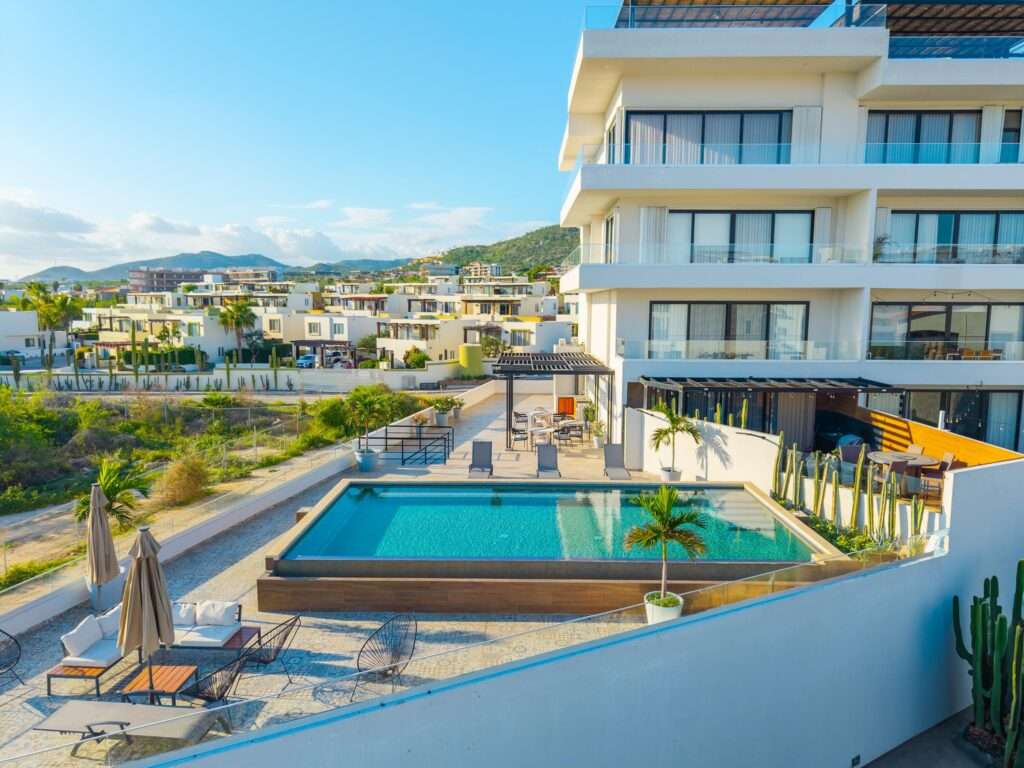 Los Cabos Tamar Experience the perfect blend of comfort and convenience in this spacious 2-bedroom, 2-bathroom condo featuring breathtaking ocean – #401 El Tezal, Cabo Corridor, BS