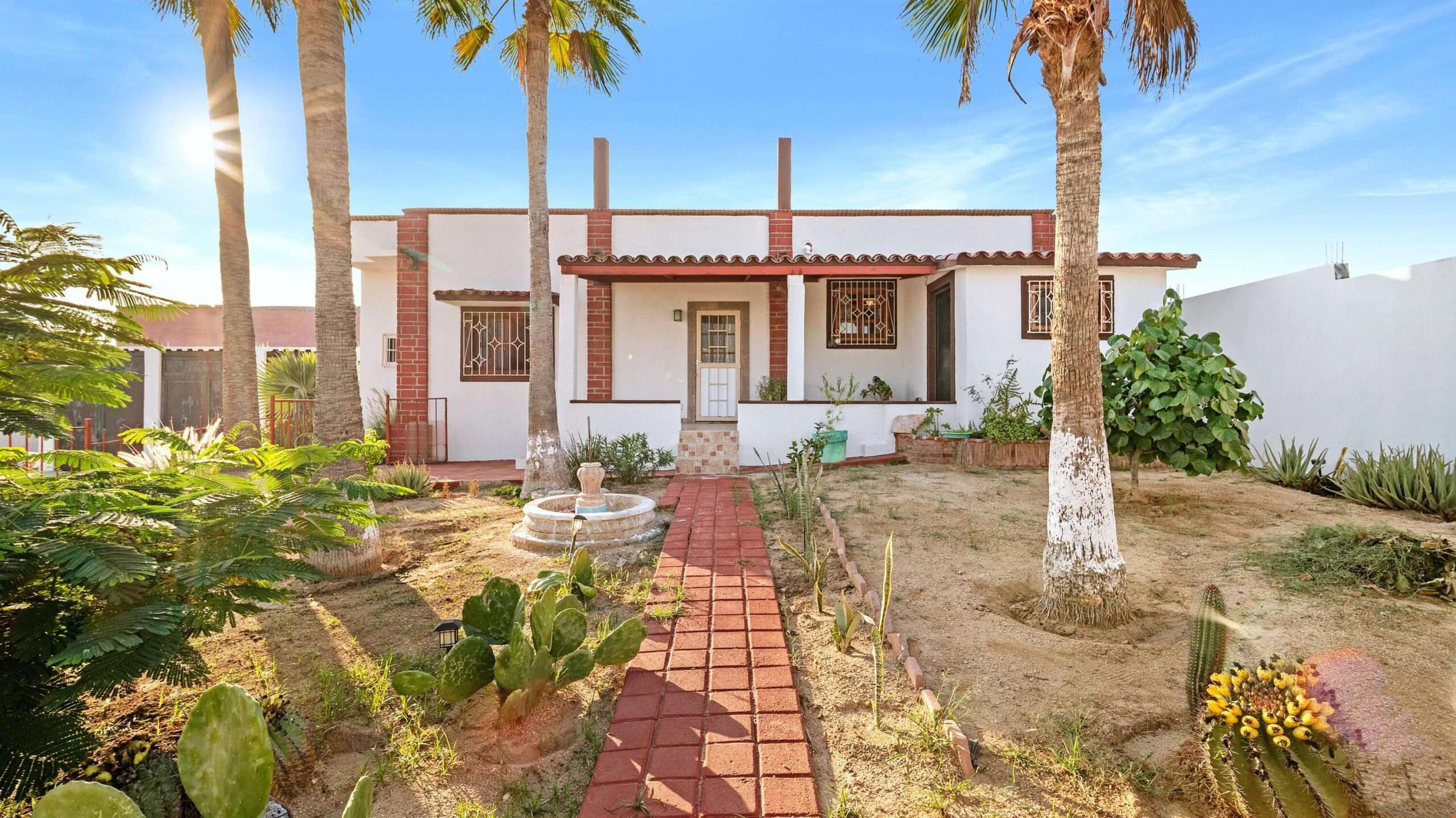 Los Cabos Lomas Del Pacifico If you're looking for a home that captures true Mexican charm, this is it. This 2-bedroom, 2-bath home plus office sits on a large 804 mΒ² lot on the Pacific side of Cabo, where you'll enjoy the cool ocean breezes and relaxed coastal living. The home features warm, traditional finishes, open living spaces, and a spacious 3-car garageβperfect for vehicles, storage, or a workshop. The generous lot offers plenty of room to expand or create your dream outdoor retreat. Located in a peaceful area just minutes from the beach and downtown Cabo San Lucas, this property is ideal as a full-time residence, vacation getaway, or investment opportunity. Experience authentic Baja livingβwhere every sunset feels like home. for sale
