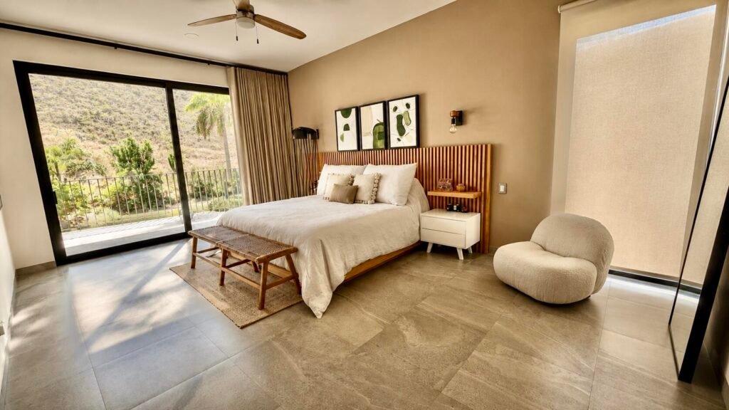 Los Cabos Miro Los Cabos BEST PRICED CONDO IN MIRO LOS CABOS , WHERE STYLE, VALUE & CABO LIVING COME TOGETHER.Some properties simply feel right the moment you walk in... and Condo Catalan 3B is one of them.Perched on the third floor in the sought-after MIRO Los Cabos community, this beautifully furnished 2-bedroom, 2-bath residence captures the essence of relaxed luxury in Cabo's prestigious Sunset area, right beside the exclusive Quivira community.From the moment you enter, warm natural light, tasteful modern décor, and an effortless indoor-outdoor flow create a sense of comfort and tranquility. Step onto your private balcony and take in sweeping mountain – MIRO Catalan, Cabo San Lucas, BS