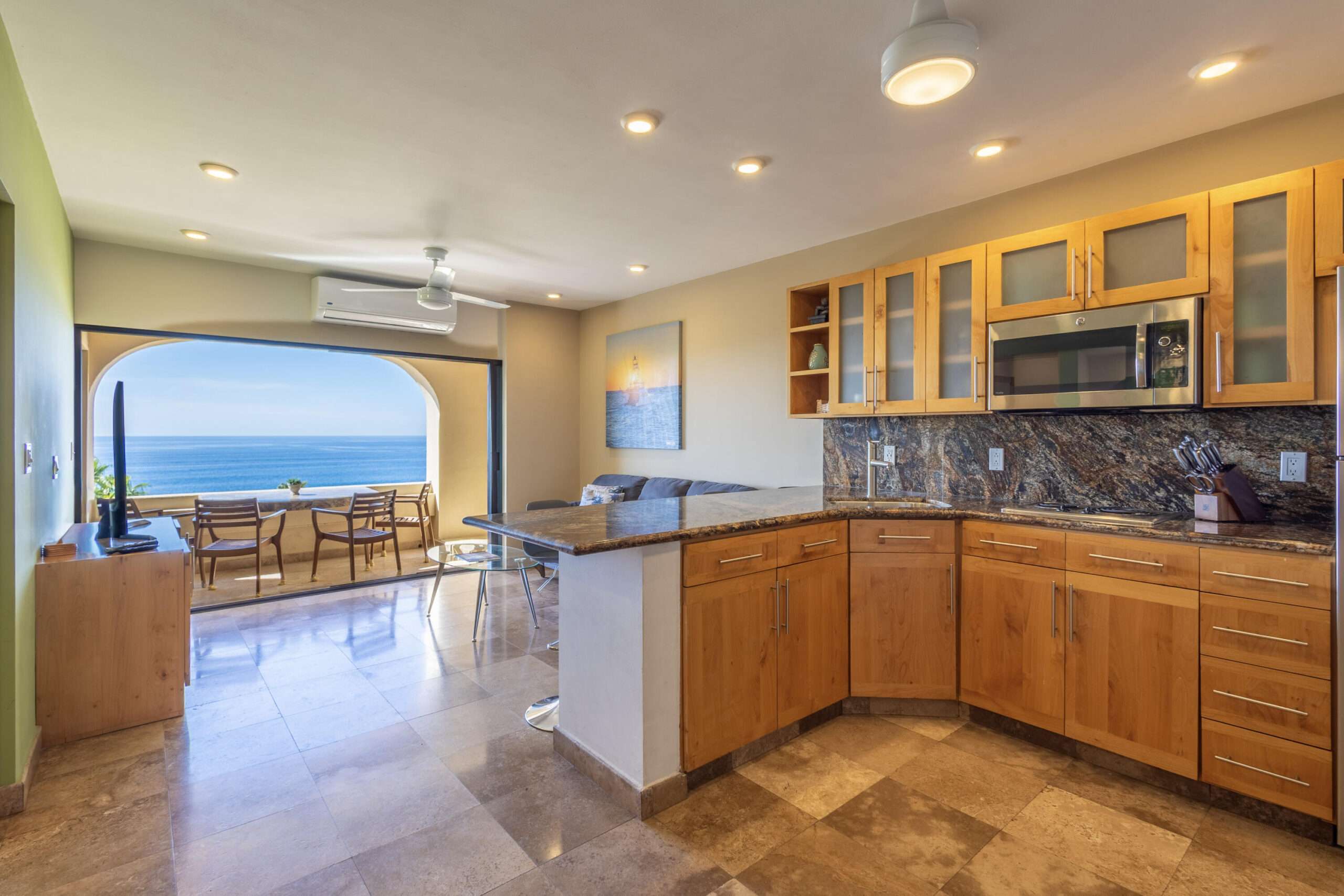 Los Cabos Aura This is the largest option within the two-bedroom residences, designed to offer exceptional interior space and strong indoor-outdoor integration. It features 175 m² of interior space and a 35 m² terrace, plus a storage unit and one parking space.It is an excellent choice for buyers seeking a modern, beachfront home with expansive interiors. The residence includes two ocean- for sale