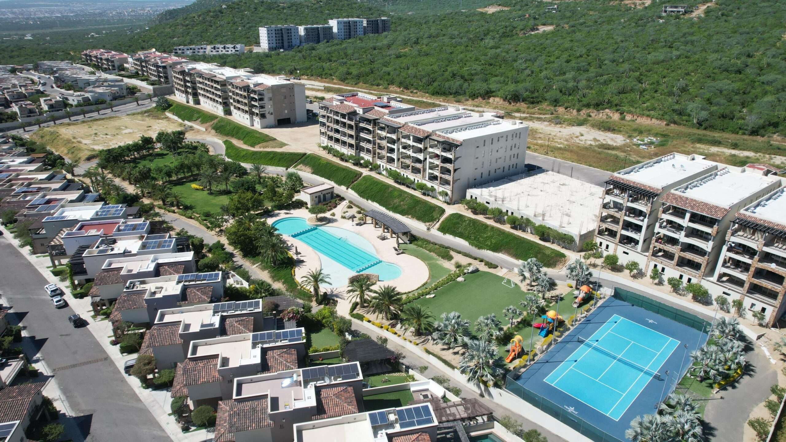 Los Cabos Tortuga Bay COMFORTABLE BEACHFRONT CONDO Location is everything at San Jose´s TORTUGA BAY. The 1st phase of this exclusive enclave is comprised of 33 luxury condos in two BEACHFRONT buildings. Modern, 2nd floor, 2BD/ 2BA with a spacious 2077 sq ft floor plan that defines open spaces. Vibrant RENOVATED kitchen w/ Viking gas stove & Sub-Zero Fridge, wine cooler, white cabinetry. Pocket doors open indoors out to the covered patio with amazing ocean for sale
