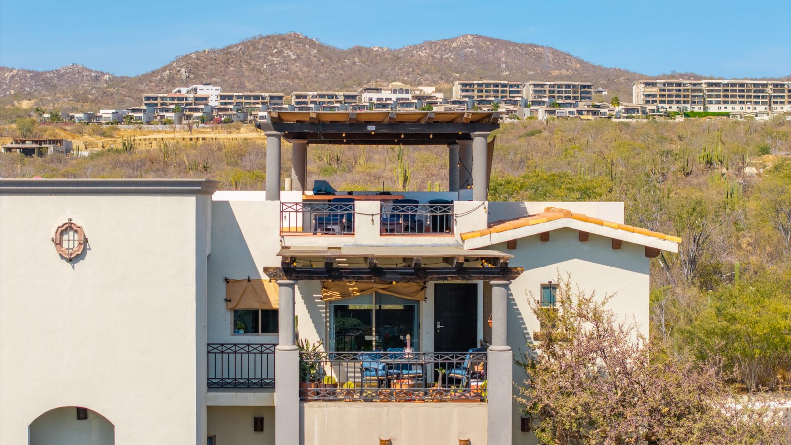 Los Cabos Dunna Welcome to Dunna - A New Standard of Luxury in Cabo. More than a residence, Dunna is a vibrant, fully integrated community where luxury, culture, and recreation converge. Designed by renowned architect Sordo Madaleno, this visionary development seamlessly blends timeless elegance with natural tranquility, offering meticulously crafted residences and garden villas complemented by world-class amenities. Elevated Living, Unmatched Experiences Choose from 13 thoughtfully designed floor plans from 2 - 5 bedrooms ranging from 1,475 - 6,458 sq. ft., featuring seamless indoor-outdoor living, elegant finishes, private rooftops, Jacuzzis, and lush garden terraces. Resort-Style AmenitiesEnjoy unparalleled amenities, including:" Infinity pools (Adults-only, Family, Kids & Oasis)" State-of-the-art wellness & fitness center" Luxury spa (sauna, steam, ice baths, massage suites)" Exclusive rooftop lounges & panoramic for sale