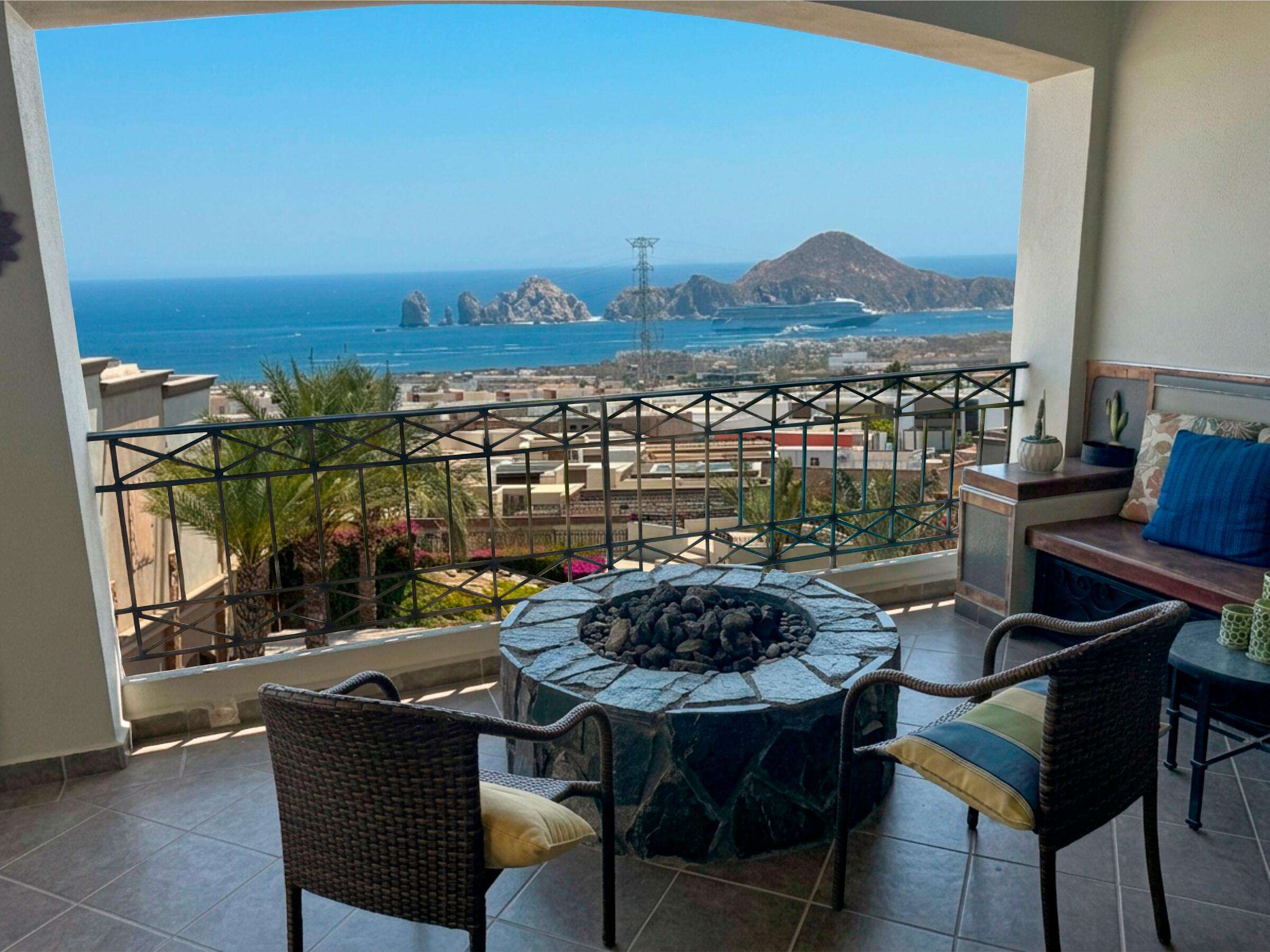 Los Cabos Cabo 10 Experience the perfect blend of luxury, comfort, and prime location in this beautifully designed 2-bedroom, 2-bathroom condo, ideally situated in the vibrant heart of Cabo San Lucas--just a few blocks from the Tourist Corridor and only 10 minutes from downtown. This spacious and stylish home-away-from-home features 2 inviting bedrooms, a bright open-concept living area with scenic for sale