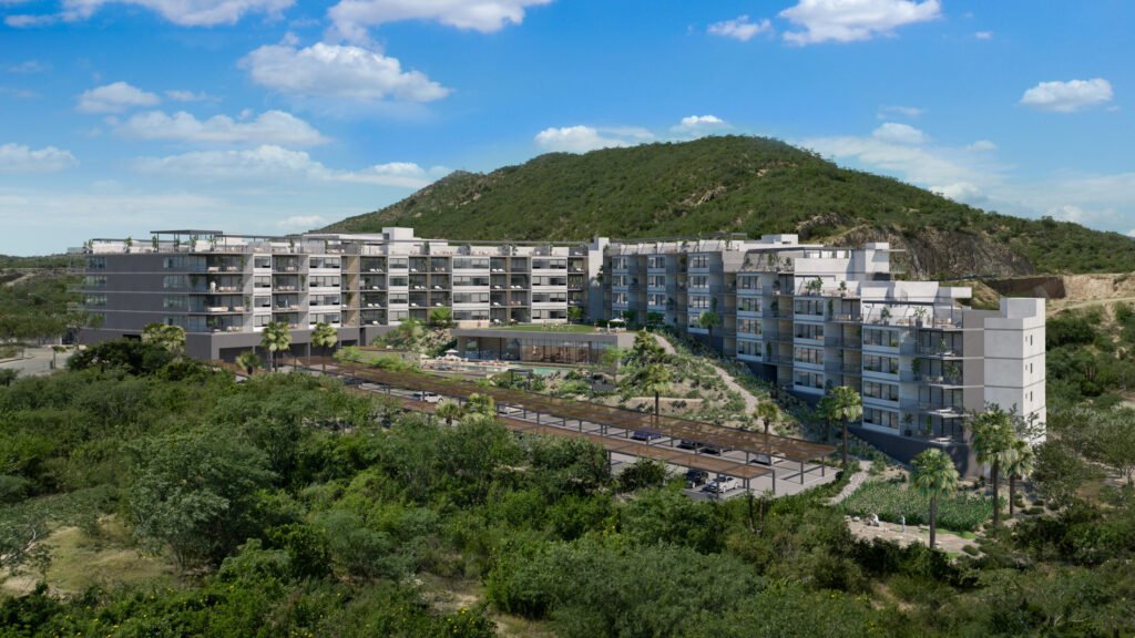 Los Cabos Marea Los Cabos This Vibrant 3 Bedroom Condo is located in Downtown Cabo San Lucas inside the spectacular new development Marea at only 500 hundred meters from Medano Beach.The Vibrant Condo has a fully equipped opened kitchen, a living room with beautiful natural light an private terrace, master bedroom with en-suite bathroom, walking closet, working area and balcony, second bedroom with en-suite bathroom, closet and balcony, third bedroom with closet and balcony, a full bathroom. The community has 24/7 security, lobby, gym, pool, roof top with jacuzzi and BBQ area.Vibrant Condo is a turnkey property with great ROI – VITAI, San Jose del Cabo, San Jose del Cabo, BS