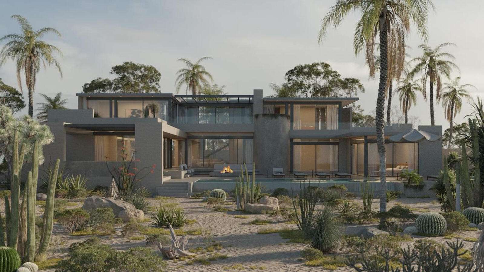 Los Cabos Section 22f- La Montana Experience an intimate collection of five single-family residences with mountainand arroyo for sale