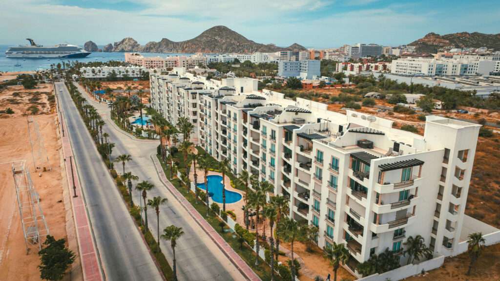 Los Cabos Puerta Cabos Village Residents enjoy exceptional community amenities, including 24-hour security and two large swimming pools. Ideally located just minutes from the Cabo San Lucas Marina, downtown, world-class dining, shopping, and vibrant nightlife, this condo offers the perfect combination of convenience, lifestyle, and investment potential. – 3757 Blvd. Constituyentes, Cabo San Lucas, BS